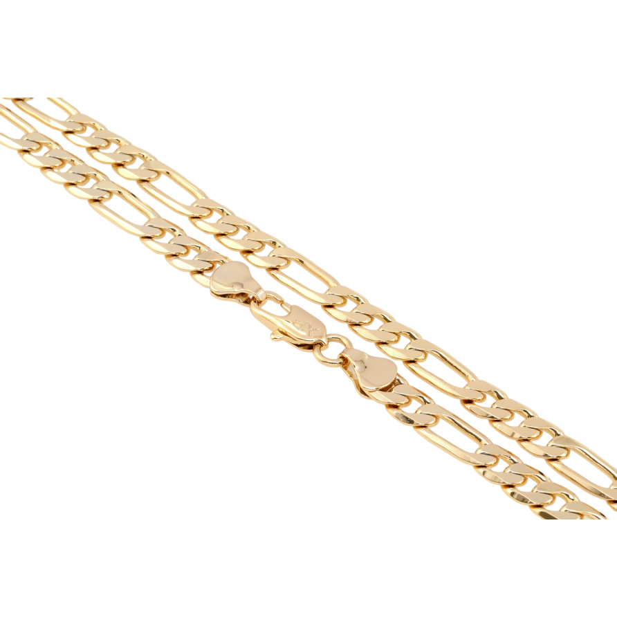 Ланцюжок Xuping Позолота 18K Плетіння Фігаро довжина 49см х 6мм фото №1 Ланцюжок Xuping Позолота 18K Плетіння Фігаро довжина 49см х 6мм фото №1